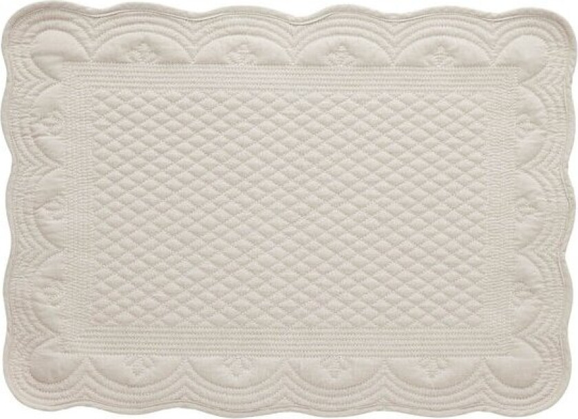 Estrid bordbrikke 50x35 cm sand