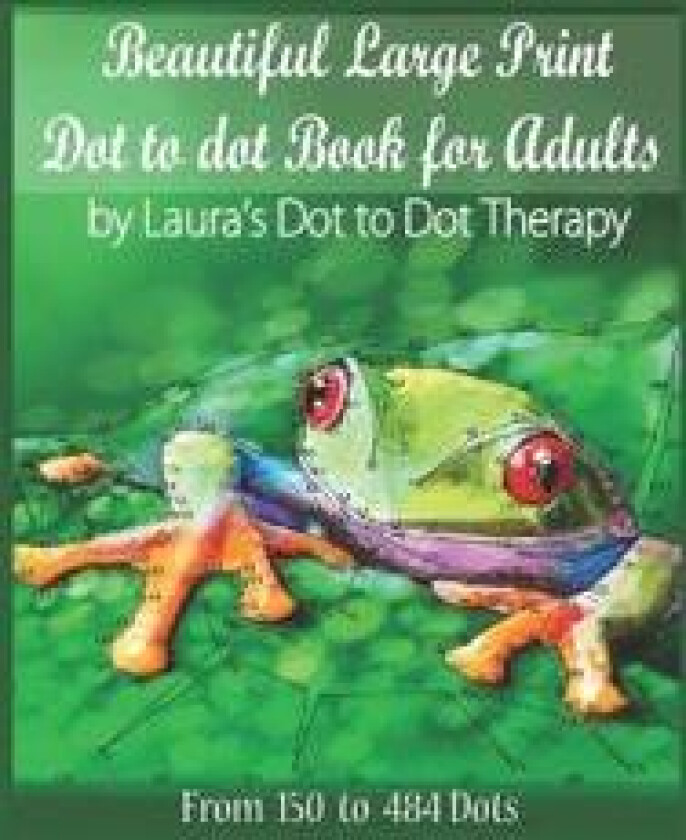 Beautiful Large Print Dot to Dot For Adults