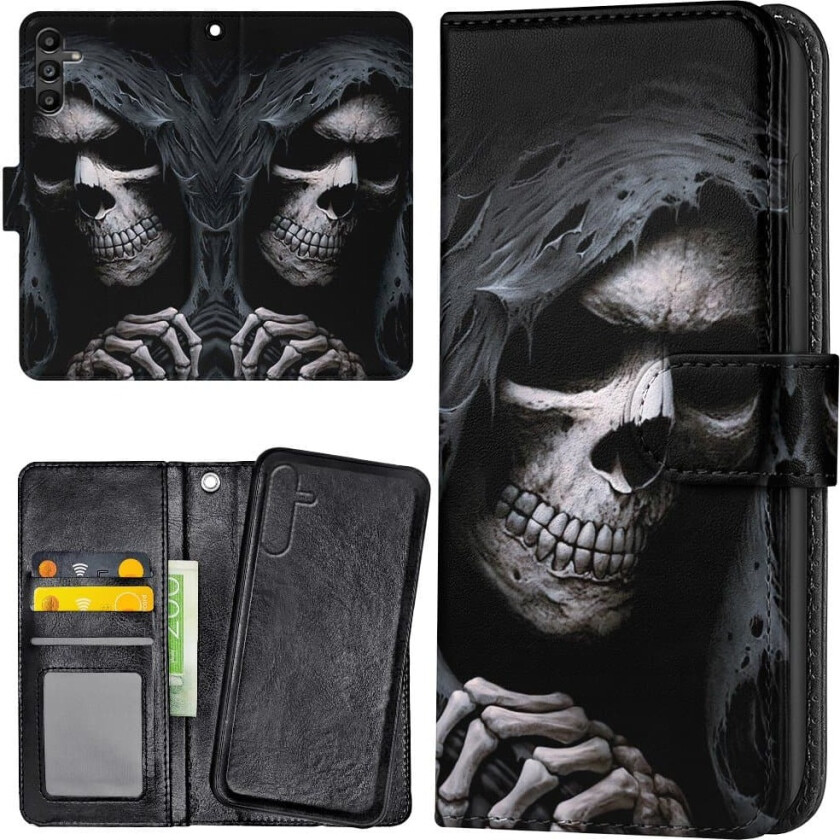 Samsung Galaxy A36 5G - Lommebok Deksel Grim Reaper