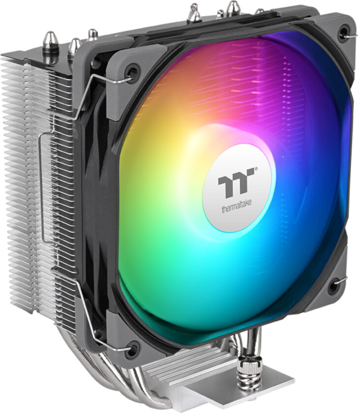 ThermalTake UX400 CPU Air Kjøler - ARGB, Sort - AMD/Intel