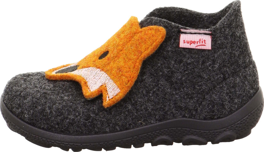 Happy Octi Tøfler, Grey/Orange, 22 - Innesko & Tøfler - Ull