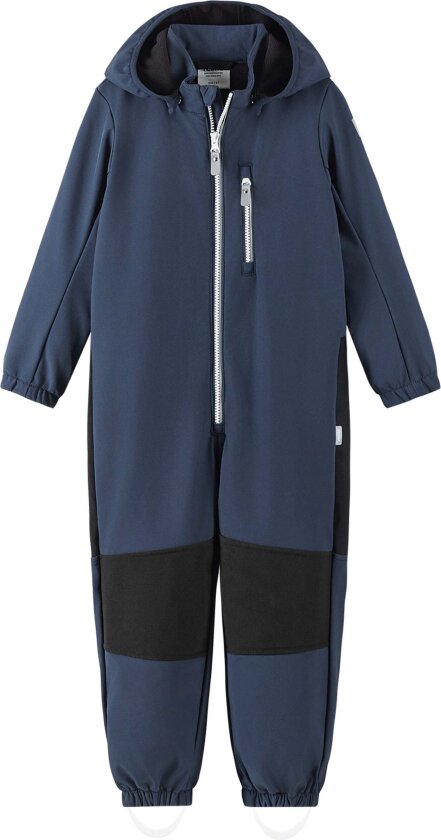 Nurmes Softshelldress, Navy, 128 - Softshellklær - Elastan,Polyester,PU