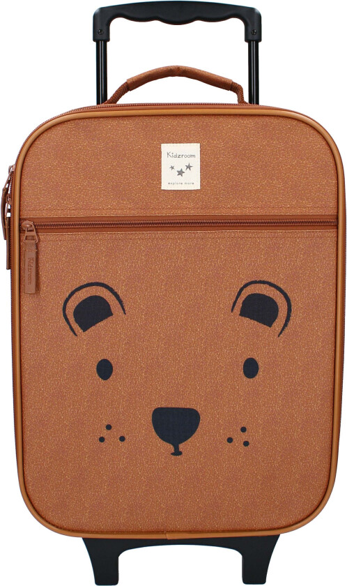 Trolley Koffert Beary Excited, Brun - Kofferter - Polyester