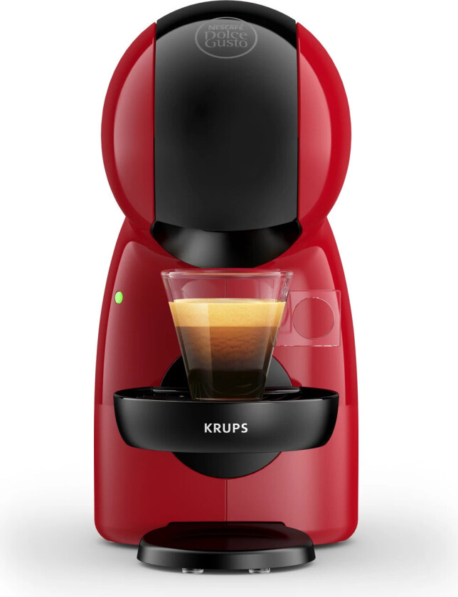 Piccolo XS Kaffemaskin - Dolce Gusto Kompatibel - Rød/Sort