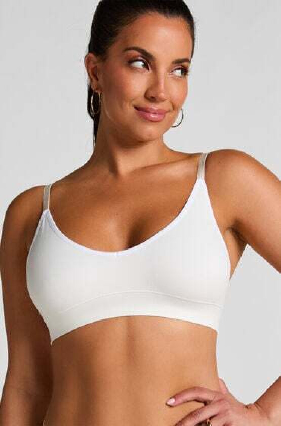 Dide Triangel-bralette Hvit