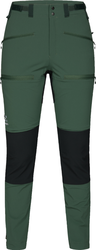 Women's Rugged Slim Pant 42 Regular, Fjell Green/True Black