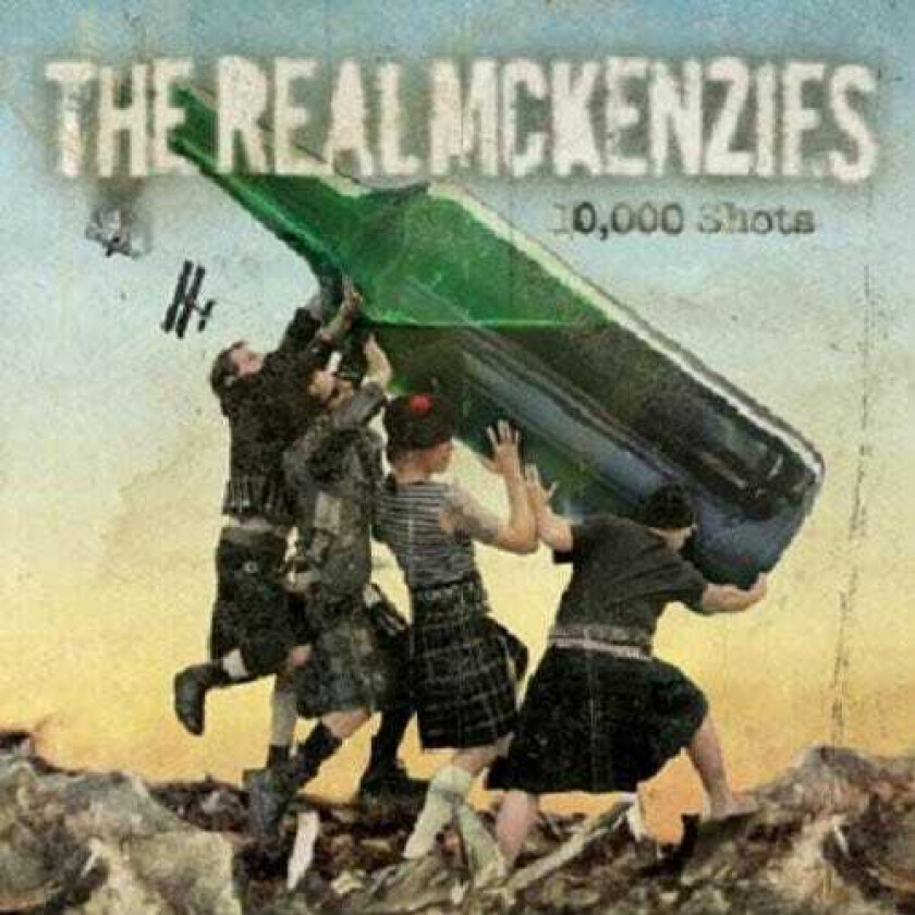 The Real Mckenzies 10,000 Shots LP/Vinyl
