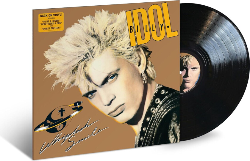 Billy Idol Whiplash Smile LP/Vinyl