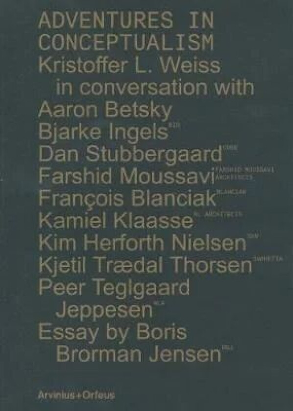 Adventures in conceptualism av Kristoffer L. Weiss