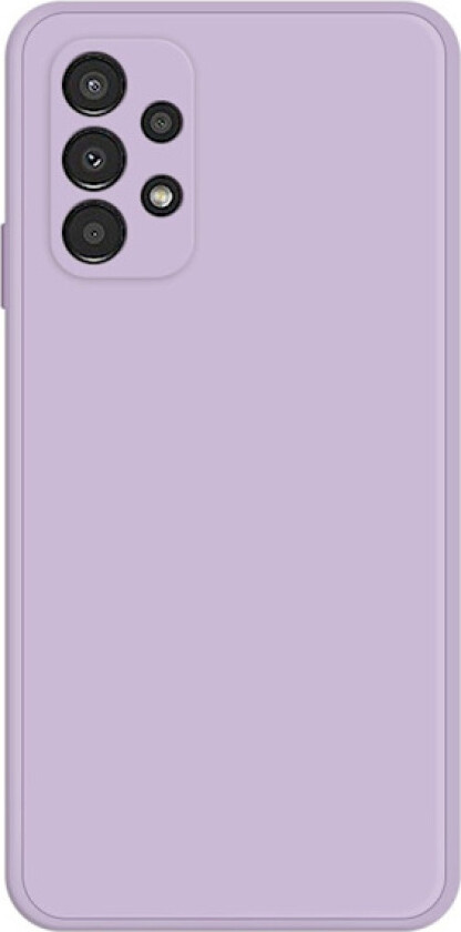 Avfaset gummiert anti-falldeksel for Samsung Galaxy A13 4G - Lilla