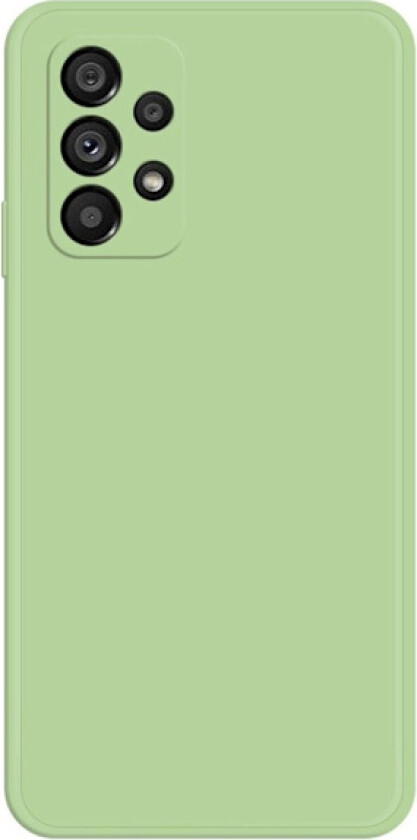 Avfaset gummiert anti-falldeksel for Samsung Galaxy A53 5G - Grønn