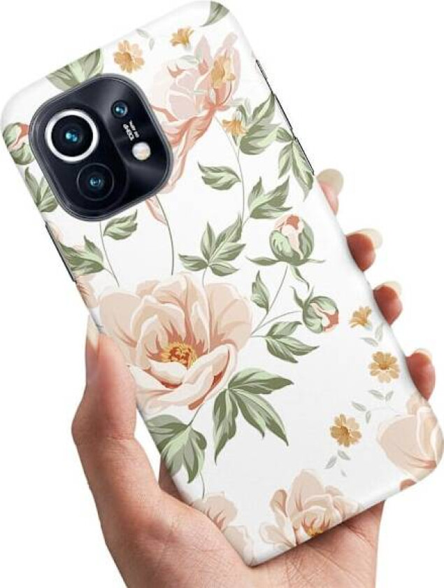 Xiaomi 11 Lite 5G NE - Deksel/Mobildeksel Blomstermønster