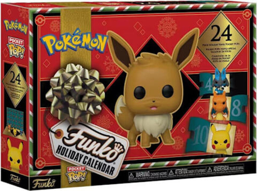 Julekalender - Pokemons Julekalender 24 Pocket Pop Blind Box