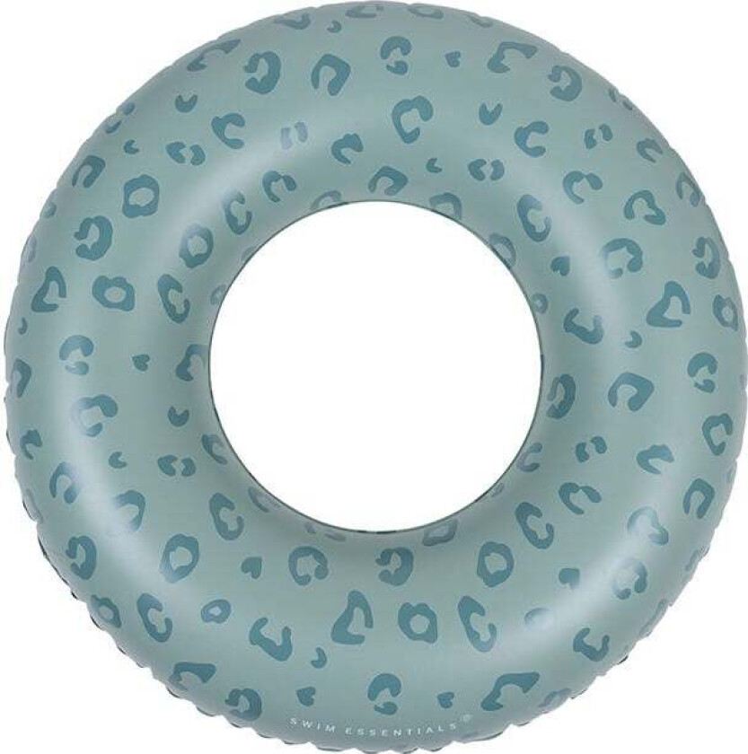 SwimEssentials Badering, Green Leopard, 55 cm - Armringer - Plast
