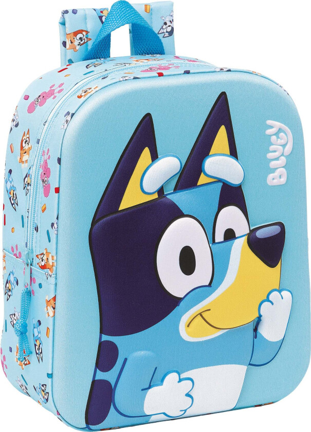 3D Mini Ryggsekk 6L, Lyseblå - Ryggsekker - Polyester