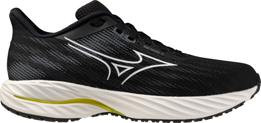 Women's Wave Inspire 21 Black/White/Vibrant Yellow