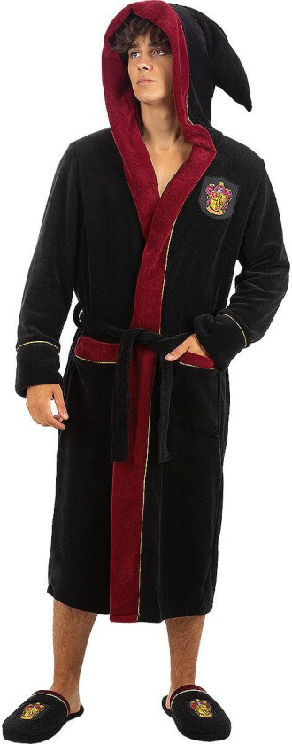 FUNIDELIA Griffing morgenkåpe - Harry Potter til dame og mann - Rødbrun