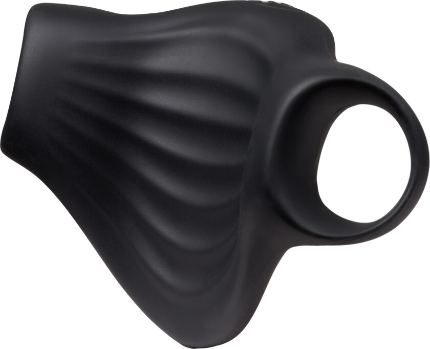 Palm Håndjobb Vibrator - Svart