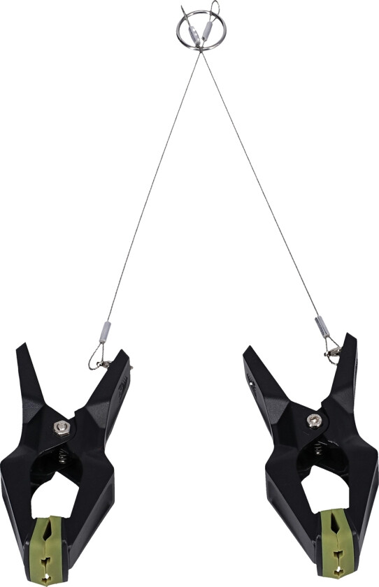 Hardwire Hangers Brystklemmer - Svart