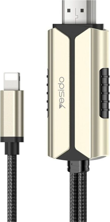 Lightning til HDMI-kabel 1080P, 2m