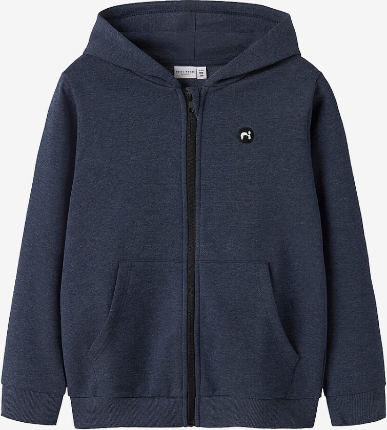 Hettegenser nkmVimo LS Sweat Card Bru - Blå