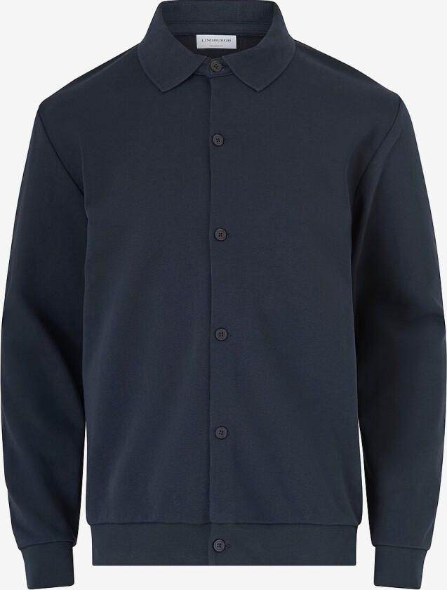 Kardigan Sweat L/S - Blå