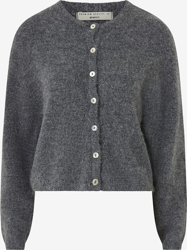 Kardigan Knitted Cardigan - Grå