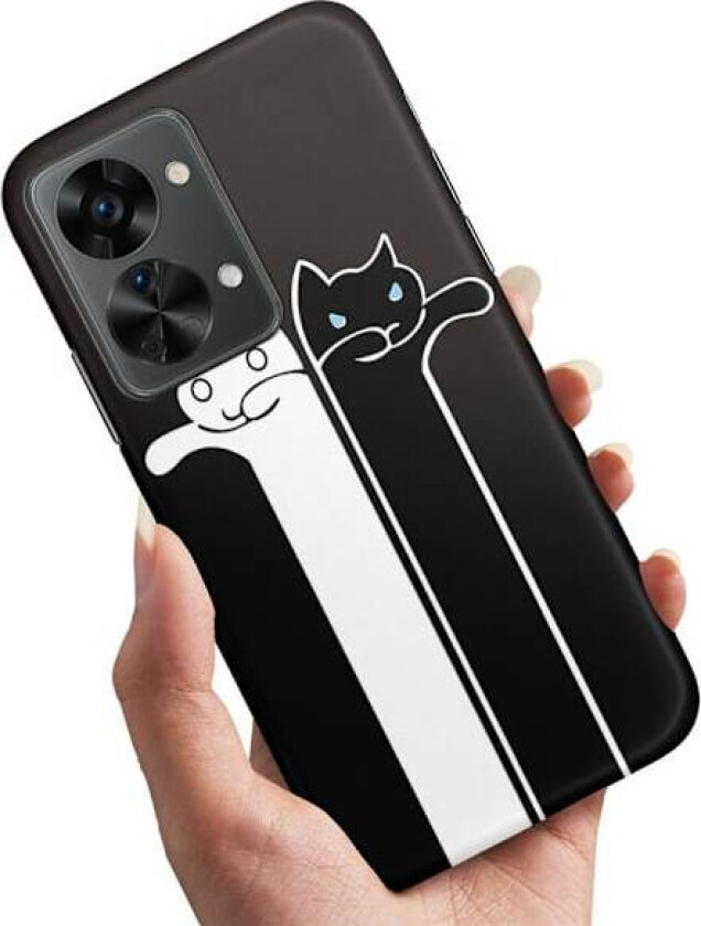OnePlus Nord 2T - Deksel/Mobildeksel Avlange Katter