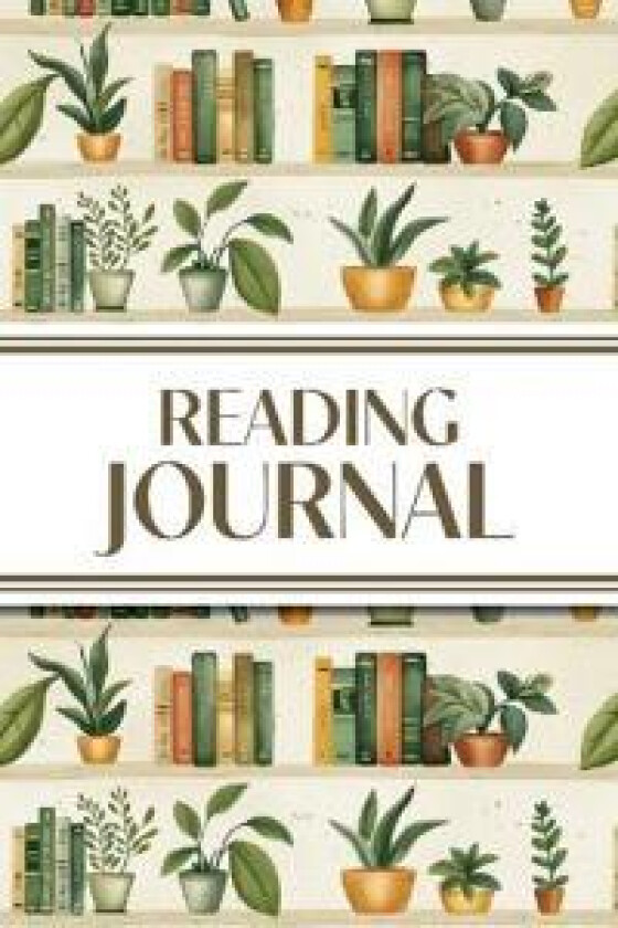Reading Journal (Bookshelves with Greenery)