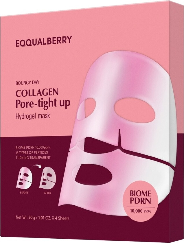 Collagen Pore Tight Up Hydrogel Mask 4Sheets
