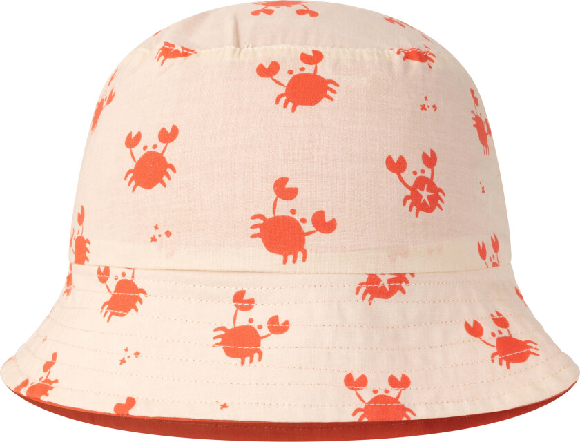 Reversibel Solhatt, Oh Crab, 2-4 år - UV Klær - 100% Bomull
