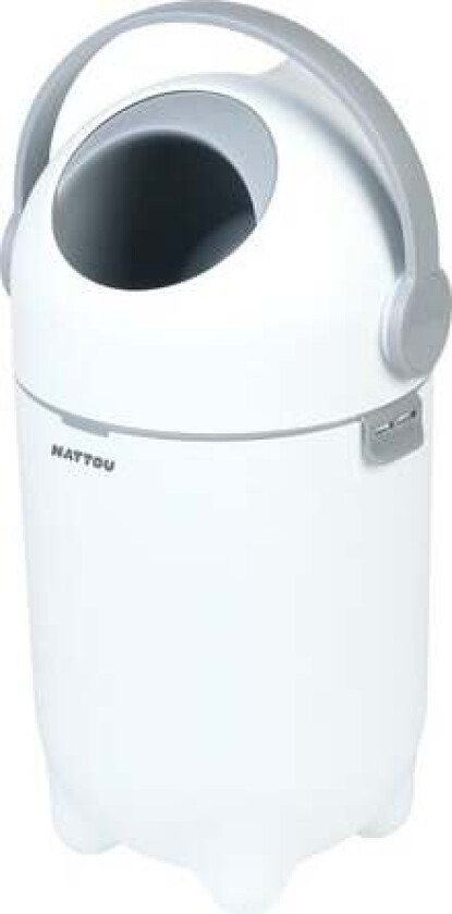 Bilde av Dropy Bleiebøtte, Hvit - Bleiebøtter & Tilbehør - Plast