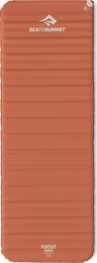 Sea To Summit Sleep Mat Self Inflated Pursuit Regular Rectangular Wide Bombay Brown