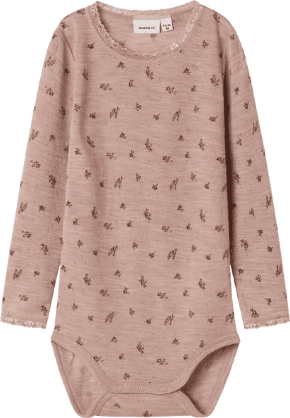 Bilde av Name It Nmfwang Wool Needle body, Shadow Gray