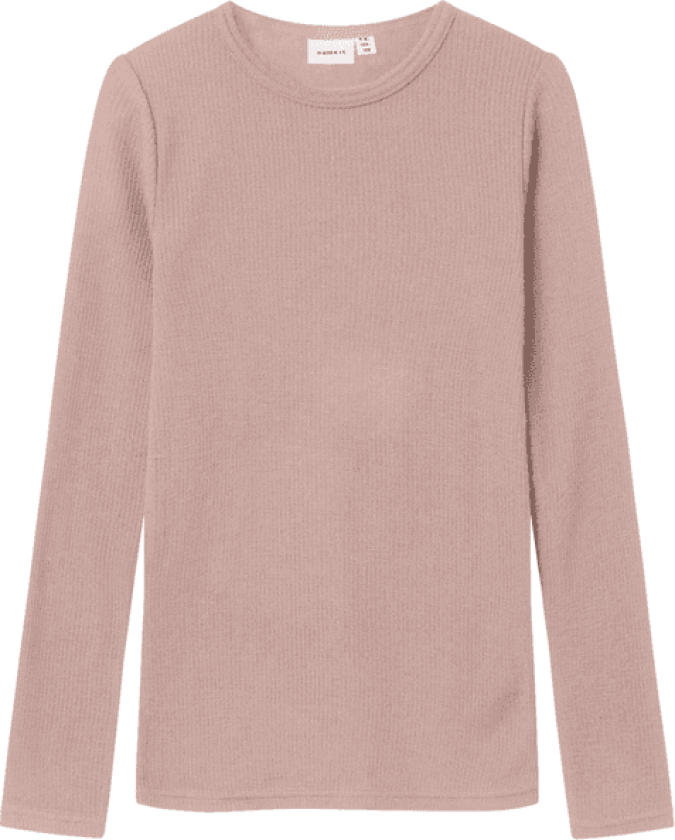 Bilde av Name It Nknwax Wool Rib genser til barn, Shadow Gray