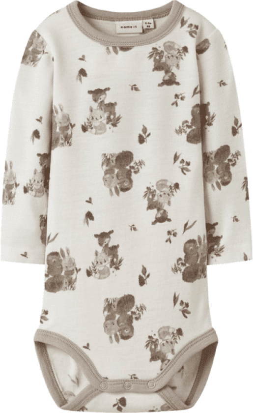 Name It Nbnwillu Wool body, Snow White