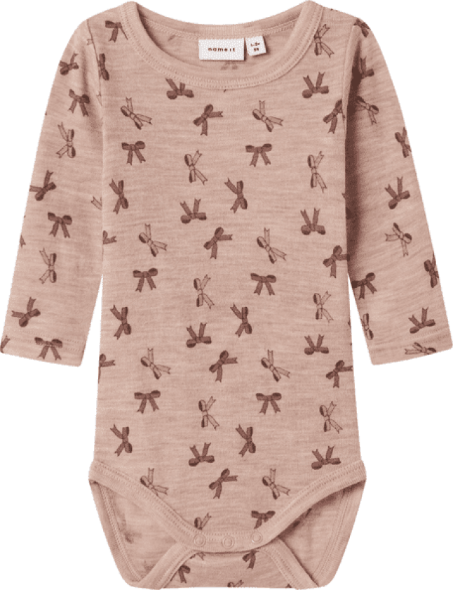 Name It Nbfwang Wool Rib body, Shadow Gray