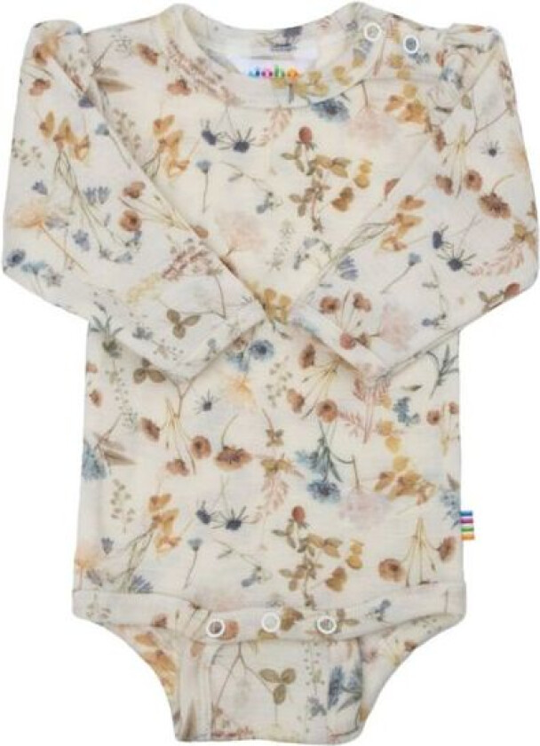 Body i Ull Flora Offwhite