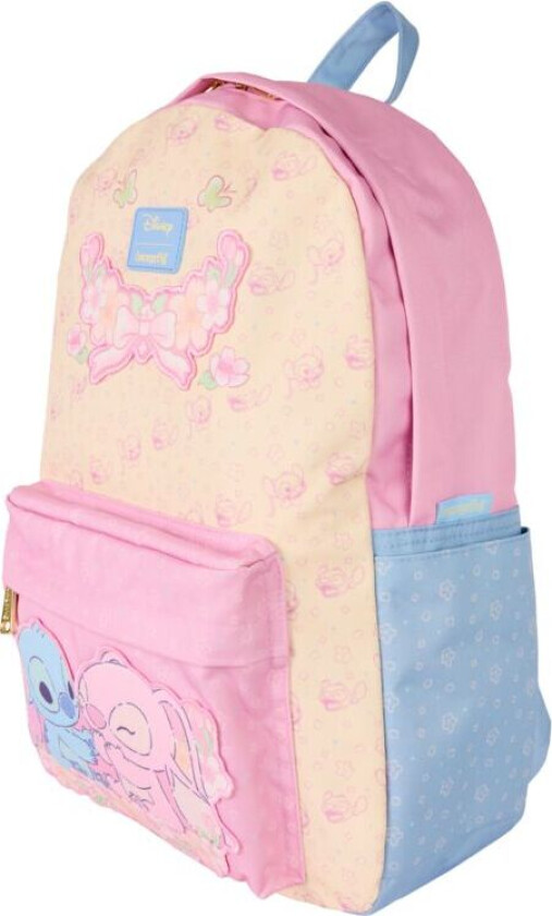 Disney Ryggsekk - Loungefly - Stitch & Angel - Damer - flerfarget