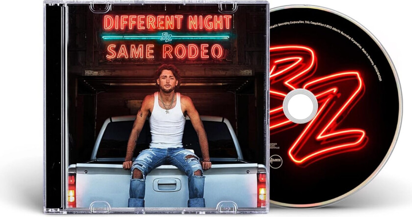 Bailey Zimmerman Different Night Same Rodeo CD