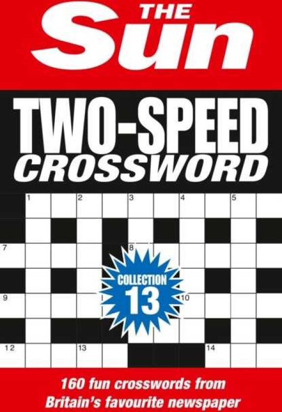 The Sun TwoSpeed Crossword Collection 13 160 TwoinOne Cryptic and Coffee Time Crosswords