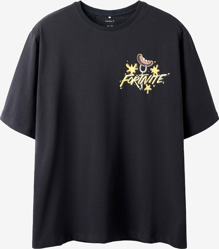 T-skjorte nkmJurg Fortnite Nreg SS Bfu - Svart
