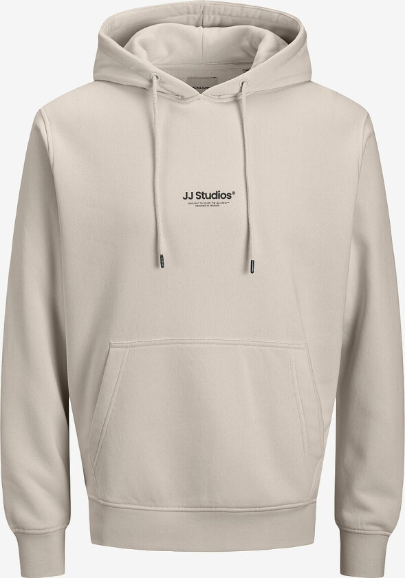 Hettegenser jjeSoho Sweat Hood Pls - Grå