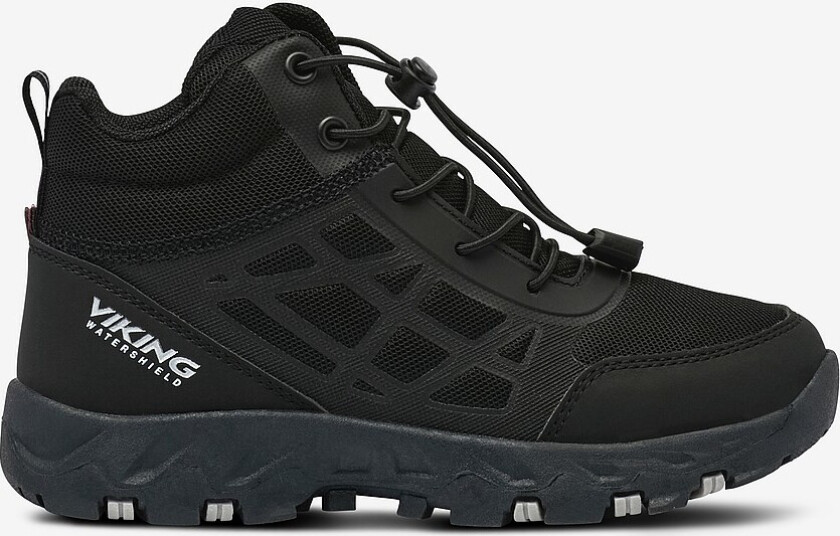 Joggesko Track Mid WP SL - Svart