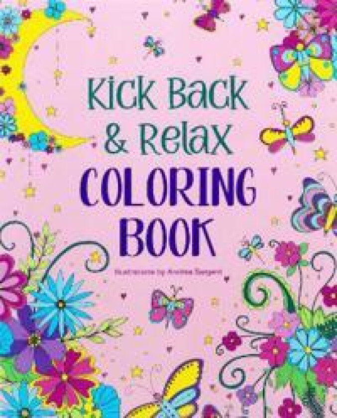 Kick Back & Relax Coloring Book