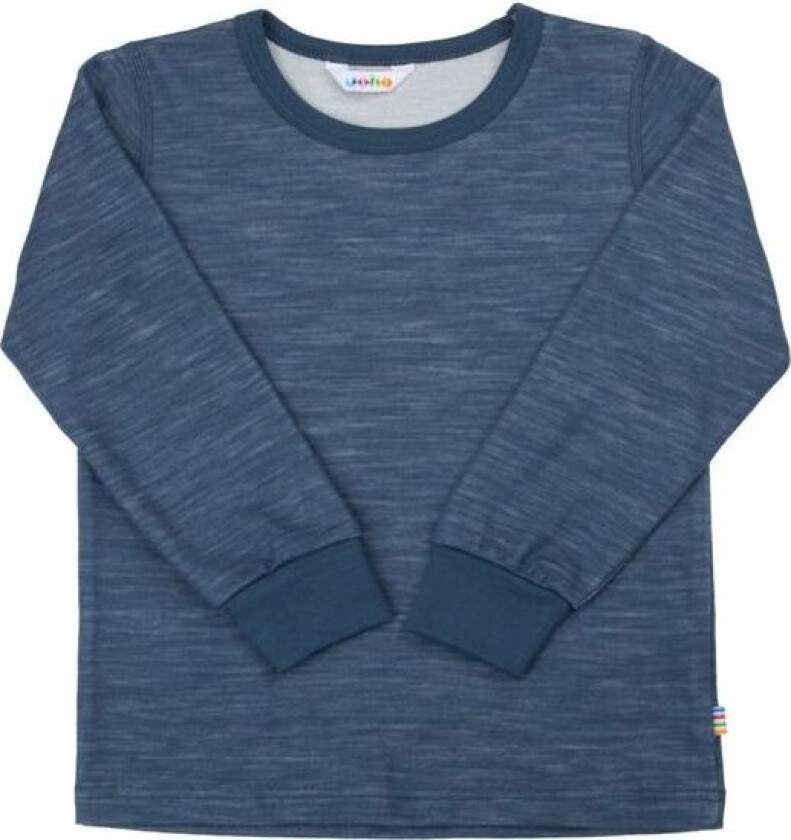 Trøye Ull og Bambus Jr Dark Denim