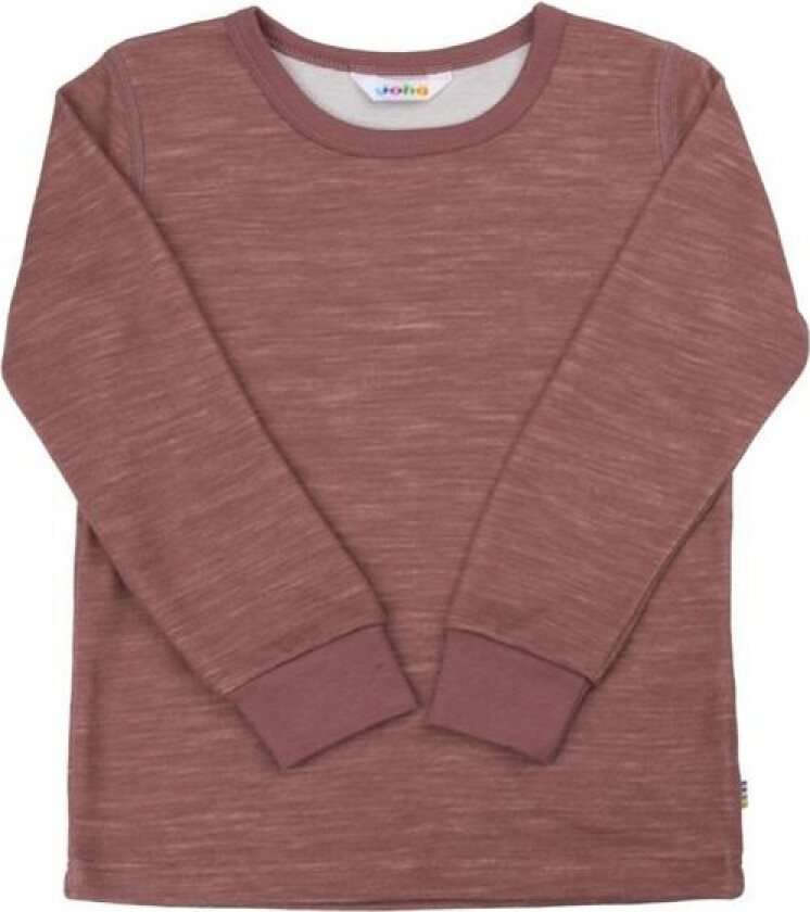 Bilde av Trøye Ull og Bambus Jr Mørk Rose