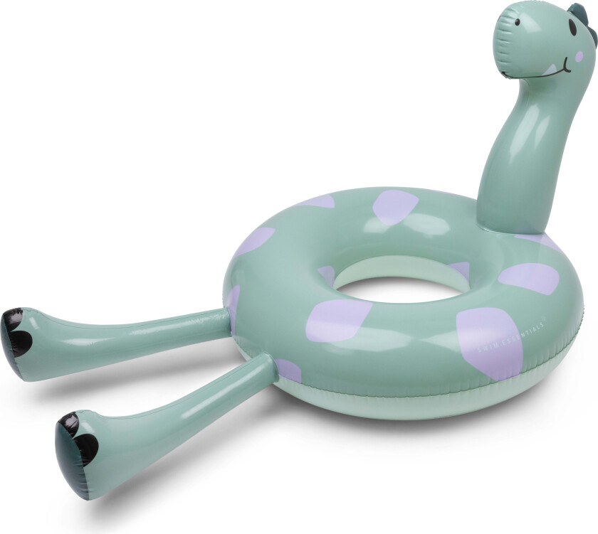 SwimEssentials Badering, Dreamscape Green Dino - Flytemadrasser & Baderinger - Plast