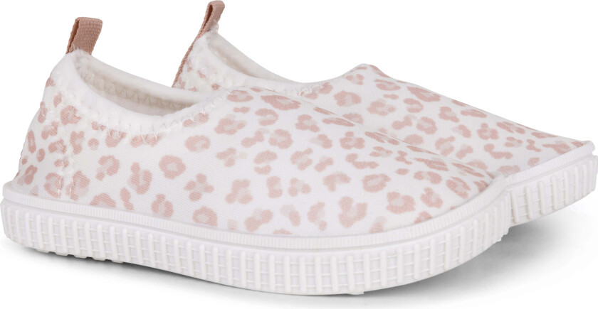 Badesko, Beige Leopard, 23 - Badesko - Elastan,Polyamid