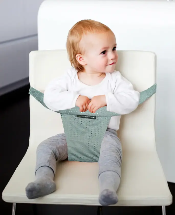 Mini Monkey Mini Stolpose– Støvet Grønn